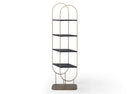Whiteline Modern Living Koda Oval Bookshelf - DI1936