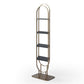 Whiteline Modern Living Koda Oval Bookshelf - DI1936