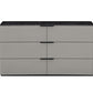 Whiteline Modern Living Massimo Double Dresser - DR2021