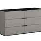 Whiteline Modern Living Massimo Double Dresser - DR2021