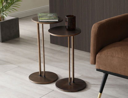 Whiteline Modern Living Nala Side Table - ST1878 - MyBBQDirect