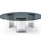 Whiteline Modern Living Naomi Coffee Table in Silver Color - CT1934 - MyBBQDirect