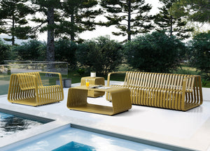 Whiteline Modern Living Ocean Indoor/Outdoor Chair - CH1925-GRN - MyBBQDirect