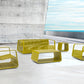 Whiteline Modern Living Ocean Indoor/Outdoor Side Table - ST1925-GRN - MyBBQDirect