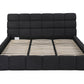 Whiteline Modern Living Owen King Bed Dark Grey - BK2010F