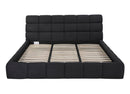 Whiteline Modern Living Owen King Bed Dark Grey - BK2010F