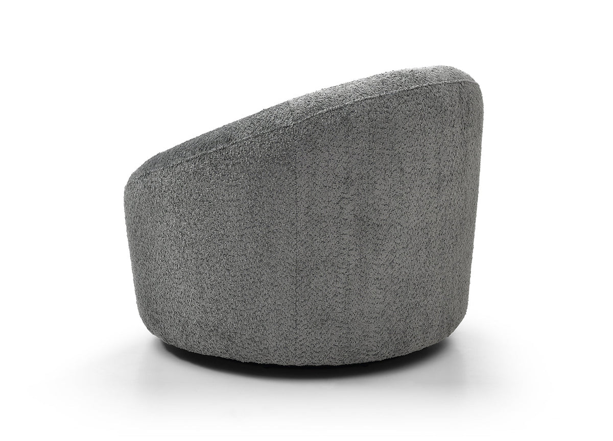 Whiteline Modern Living Perla Swivel Accent Chair - CH2009F - MyBBQDirect