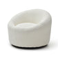 Whiteline Modern Living Perla Swivel Accent Chair - CH2009F - MyBBQDirect