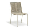 Whiteline Modern Living Rhea Outdoor Dining Chair - DC1834-LBRN