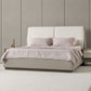Whiteline Modern Living Romina Queen Bed in Light Grey Color - BQ2020P