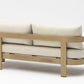 Whiteline Modern Living Sally 4 Piece Outdoor Lounge Set in Beige Color - COL2005
