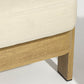 Whiteline Modern Living Sally 4 Piece Outdoor Lounge Set in Beige Color - COL2005