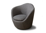 Whiteline Modern Living Stone Accent Chair - CH1975F-DGRY - MyBBQDirect