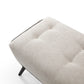 Whiteline Modern Living Teddy Bench in Beige Color - BN1846 - MyBBQDirect