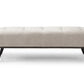 Whiteline Modern Living Teddy Bench in Beige Color - BN1846 - MyBBQDirect
