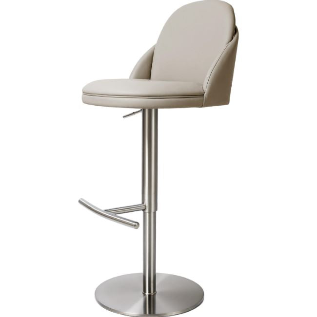 Whiteline Modern Living Tommy Barstool - BS2007P-LGRY