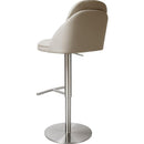 Whiteline Modern Living Tommy Barstool - BS2007P-LGRY