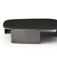 Whiteline Modern Living Tori Large Coffee Table in Black Color - CT1895L