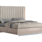 Whiteline Modern Living Waves Bed Queen In Beige Colour - BQ1753 - MyBBQDirect