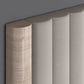 Whiteline Modern Living Waves Bed Queen In Beige Colour - BQ1753 - MyBBQDirect