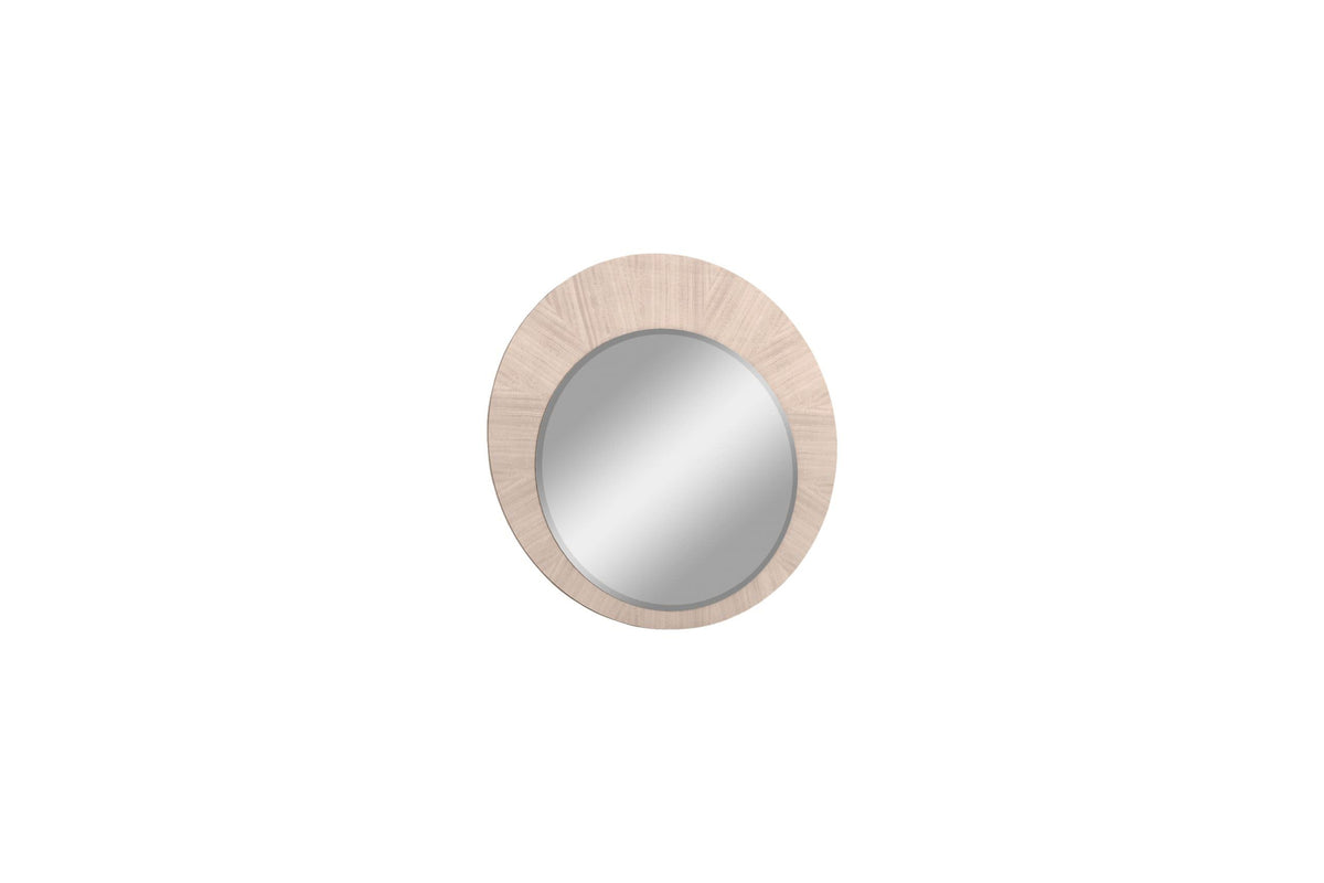 Whiteline Modern Living Waves Round Mirror - MR1753 - MyBBQDirect