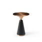 Whiteline Modern Living Zora Side Table - ST1897-BRZ - MyBBQDirect
