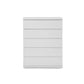 Whiteline Mods - White  Anna Chest of Drawers CD1207 - PrimeFair