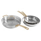 ZLINE 10-Piece Stainless Steel Non-Toxic Cookware Set CWSETL-ST-10