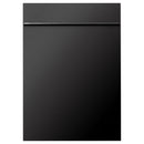 ZLINE 18" Compact Top Control Dishwasher in Custom Panel Ready with Stainless Steel Tub