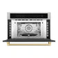 ZLINE Autograph Edition 30” 1.6 cu ft. Built-in Convection Microwave Oven in Fingerprint Resistant Stainless Steel with Accents MWOZ-30-SS
