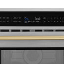 ZLINE Autograph Edition 30” 1.6 cu ft. Built-in Convection Microwave Oven in Fingerprint Resistant Stainless Steel with Accents MWOZ-30-SS