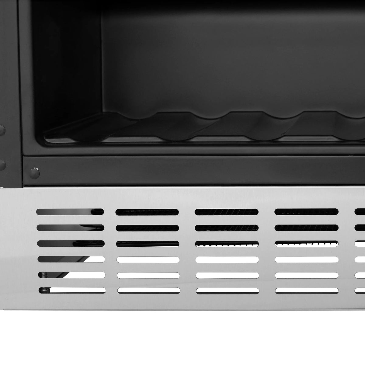 ZLINE 24 in. Monument Autograph Edition 154 Can Beverage Fridge in Stainless Steel with Accents RBVZ-US-24