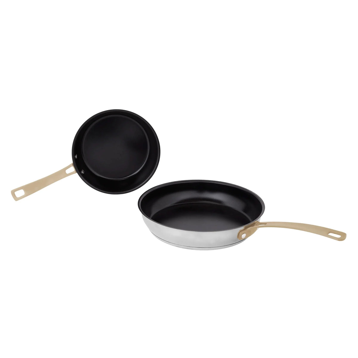 ZLINE 10-Piece Non-Toxic Stainless Steel and Nonstick Ceramic Cookware Set CWSETL-NS-10