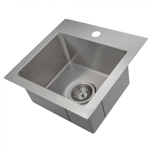 ZLINE 15" Donner Topmount Single Bowl Bar Kitchen Sink