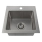 ZLINE 15" Donner Topmount Single Bowl Bar Kitchen Sink