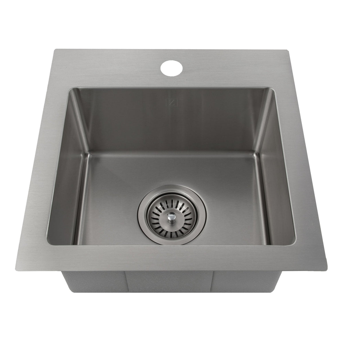 ZLINE 15" Donner Topmount Single Bowl Bar Kitchen Sink
