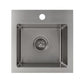 ZLINE 15" Donner Topmount Single Bowl Bar Kitchen Sink