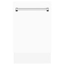 ZLINE 18" Compact Top Control Dishwasher in Custom Panel