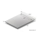 ZLINE 18" Compact Top Control Dishwasher in Custom Panel