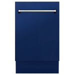 ZLINE 18" Compact Top Control Dishwasher in Custom Panel
