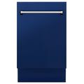ZLINE 18" Compact Top Control Dishwasher in Custom Panel