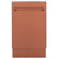 ZLINE 18" Compact Top Control Dishwasher in Custom Panel