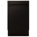 ZLINE 18" Compact Top Control Dishwasher in Custom Panel