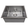 ZLINE 23" Meribel Undermount Single Bowl Kitchen Sink with Bottom Grid 