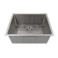 ZLINE 23" Meribel Undermount Single Bowl Kitchen Sink with Bottom Grid 