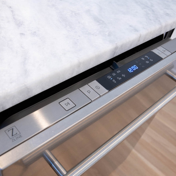 The ZLINE Dishwasher controls