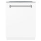 ZLINE 24" Monument Series 3rd Rack Top Touch Control Dishwasher in Custom Panel Ready with Stainless Steel Tub, 45dBa - DWMT-24