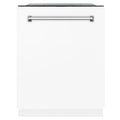ZLINE 24" Monument Series 3rd Rack Top Touch Control Dishwasher in Custom Panel Ready with Stainless Steel Tub, 45dBa - DWMT-24