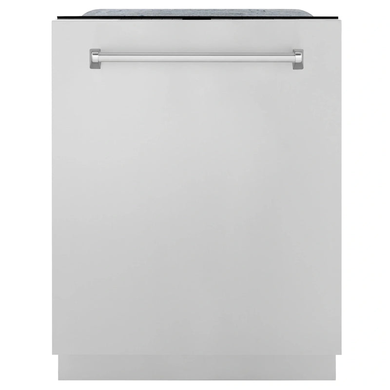 ZLINE 24" Monument Series 3rd Rack Top Touch Control Dishwasher in Custom Panel Ready with Stainless Steel Tub, 45dBa - DWMT-24