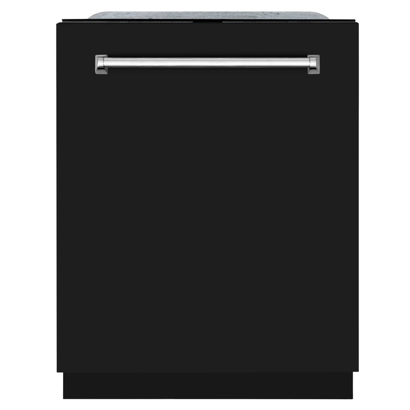ZLINE 24" Monument Series 3rd Rack Top Touch Control Dishwasher in Custom Panel Ready with Stainless Steel Tub, 45dBa - DWMT-24